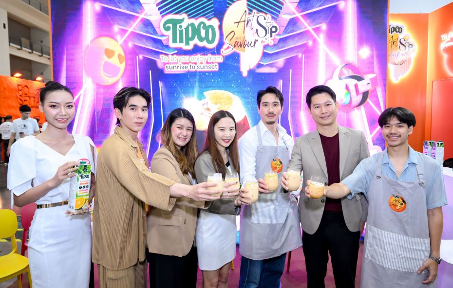 ทิปโก้ พาน้ำผลไม้ บุกเทศกาลกาแฟ Thailand Coffee Fest 2024